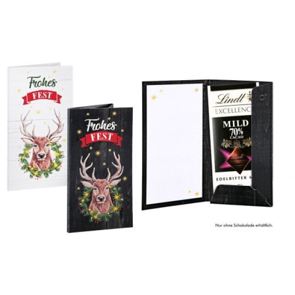 Schokoladenverpackung, Papier, 21,5cm, 11cm, 0,5cm