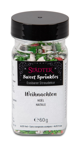 Edible Sprinkle mix "Christmas"