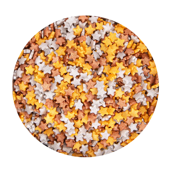 Edible Sprinkle Mix "Mini Stars"