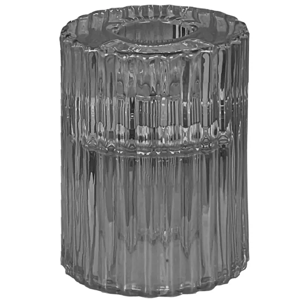 Kaheku Candle Holder Vara – Reversible Dual-Function for Taper Candles & Tealights (H8 cm)