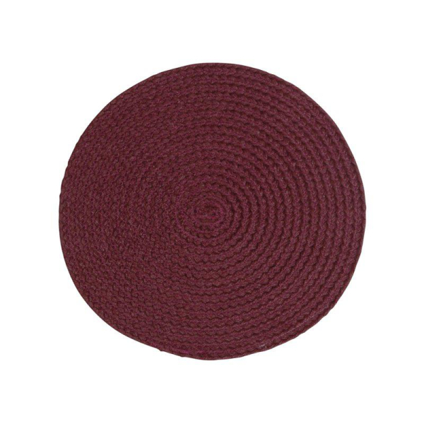 Tischset "Rot" aus Jute