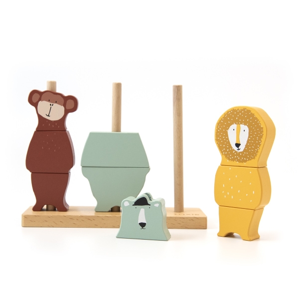 Wooden Stacking Puzzle "Animals"