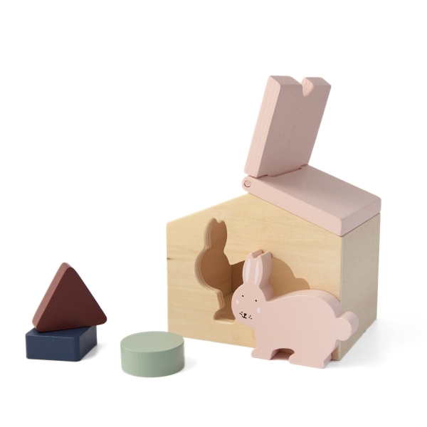 Wooden house "Mrs. Rabbit"
