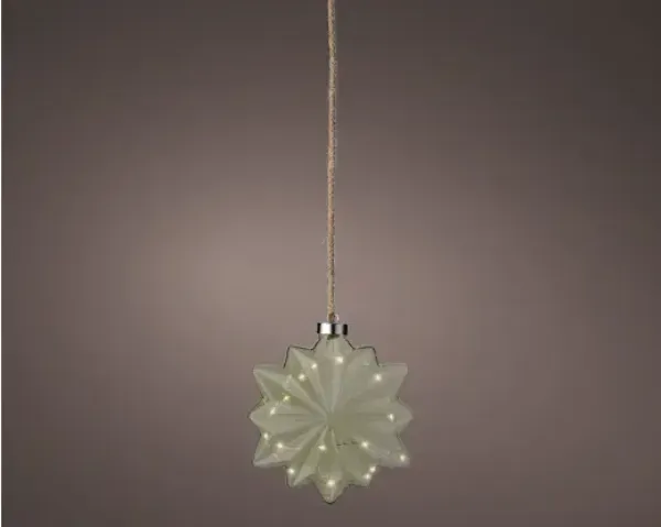 LED FLOWER 19cm Green