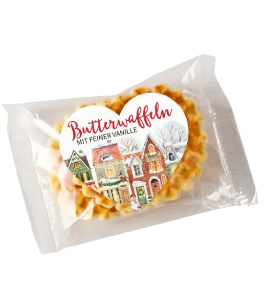 Butter Waffles "Winter town"