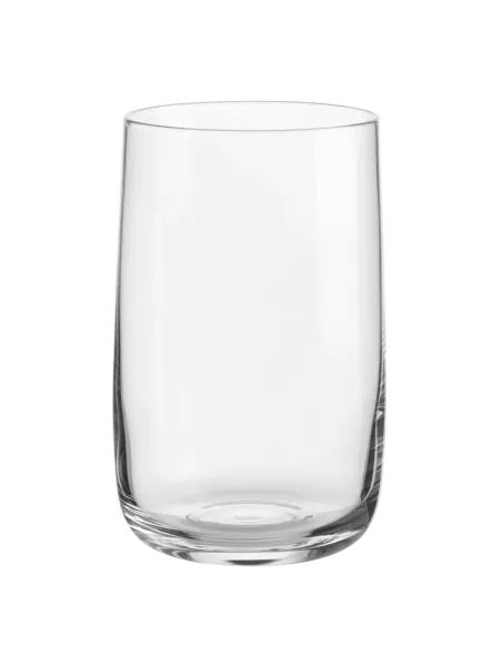 ASA Selection Longdrinkglas clear – Puristisches Trinkglas aus hochwertigem Glas (0,4 l)