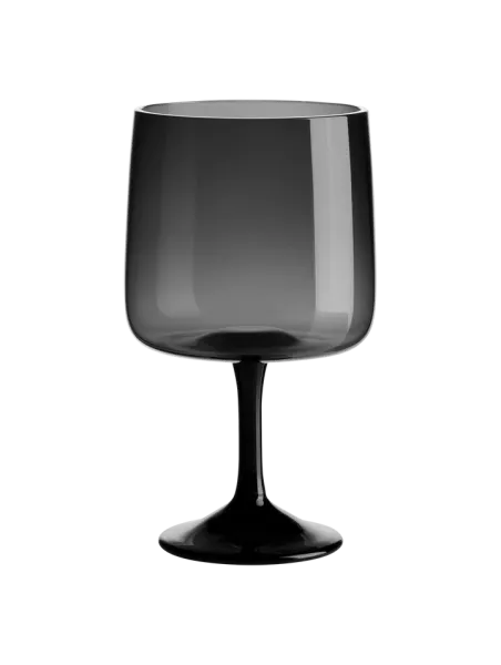 ASA Selection Stielglas grau – Elegantes Weinglas / Aperitifglas in Rauchgrau (0,2 l)