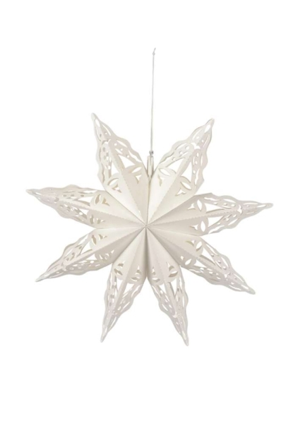 Outdoor Paper Star with Lighting