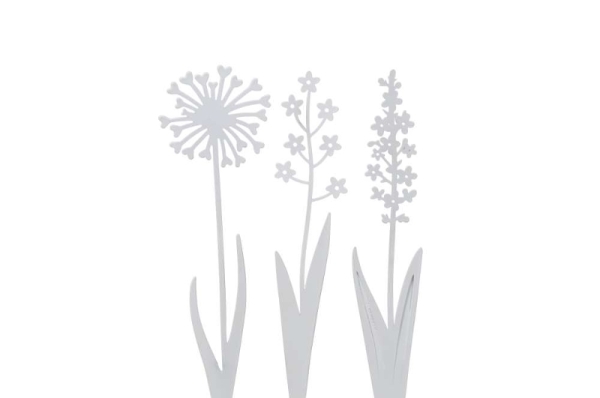 Garten Blumenstecker Löwenzahn Pusteblume Gartenstab