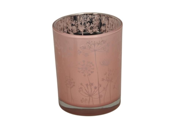 Lantern "Blossoms" pink