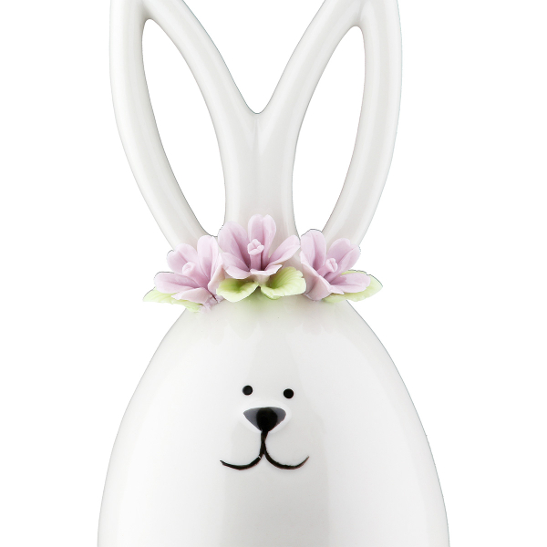 Hasenfigur „Flora“ – Edles Porzellan