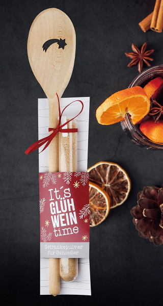 Kochlöffel "It's Glühwein Time"