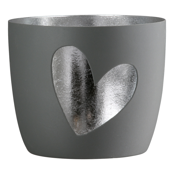 Windlicht mit Herz-Ausschnitt – Stimmungsvoller Lichterglanz