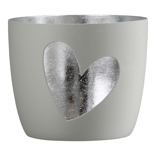 Windlicht mit Herz-Ausschnitt – Stimmungsvoller Lichterglanz