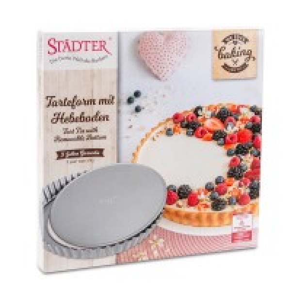 We love baking Tarteform mit Hebeboden