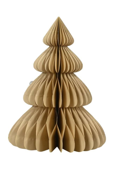 Honeycomb Paper Tree – Brown – 50 cm