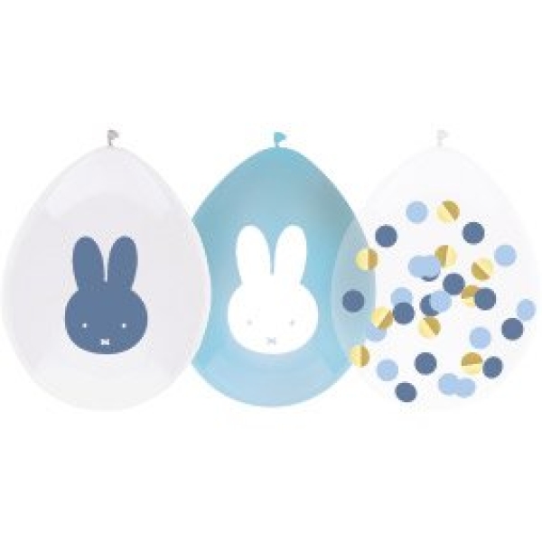 Miffy balloons blue