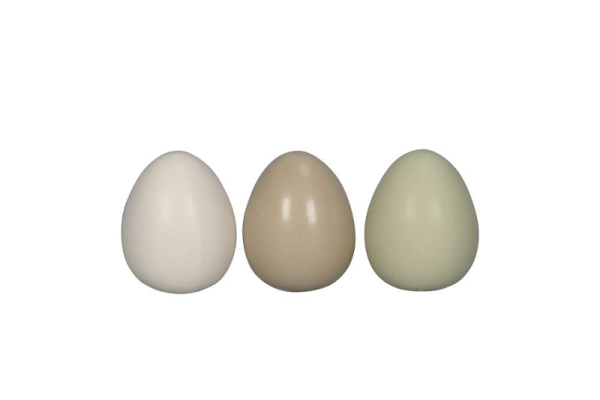 Ei aus Keramik in 3 Größen