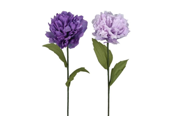 Papierblume, Kunstblume in 2 Größen