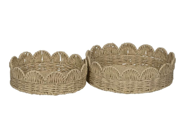 Korb geflochten in 2 Größen