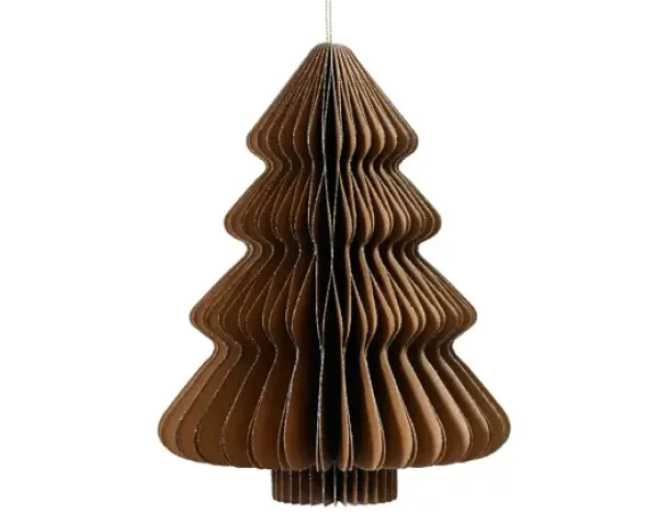 Honeycomb Weihnachtsbaum braun