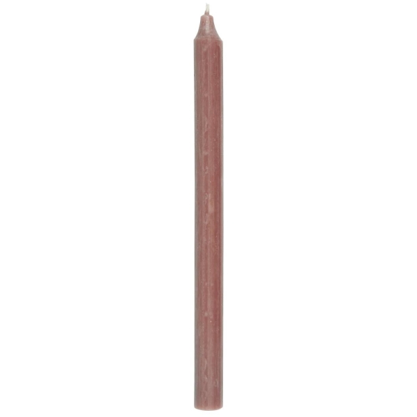 Stick candle long "old pink" by Ib Laursen