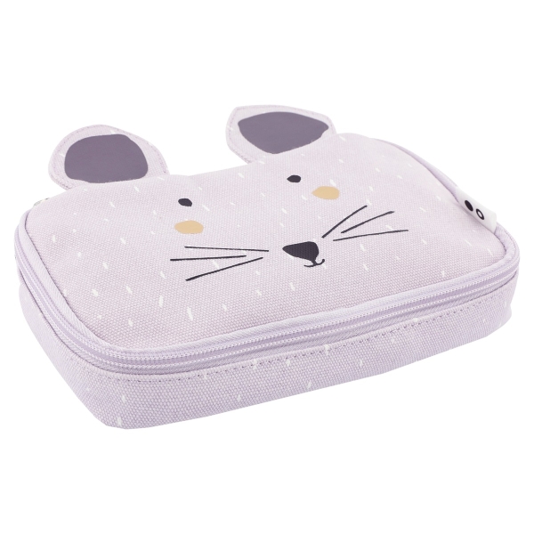 Pencil case rectangular "Mrs. Mouse"