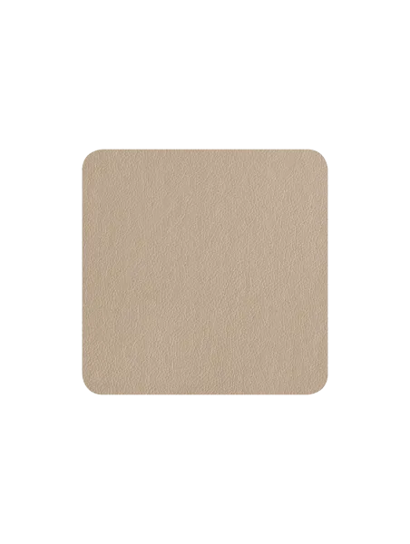 ASA Selection 4er-Set Untersetzer Stone – Elegante Glasuntersetzer aus Kunstleder (10 x 10 cm)