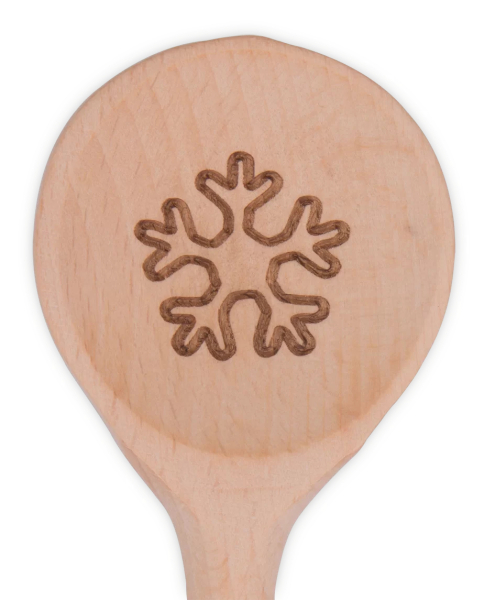 Cooking spoon "snowflake"