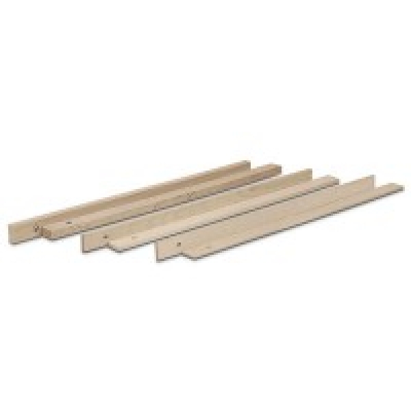 Teighölzer Set 6-teilig Buche