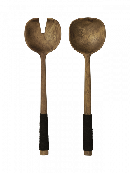 Salad servers "wood" ASA