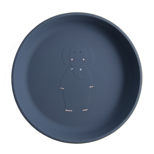 Silicone plate "Mrs. Elephant"
