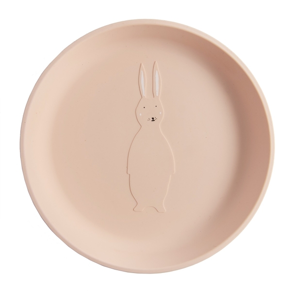 Silicone plate "Mrs. Rabbit"