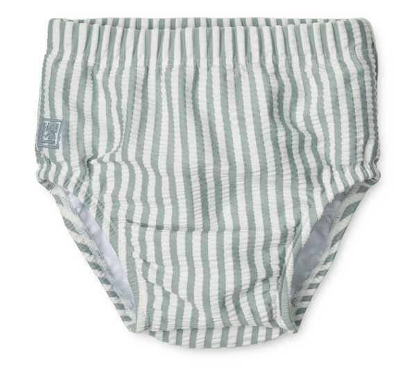 Baby swim trunks Anthony blue stripes