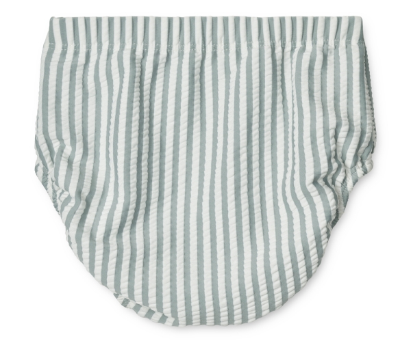 Baby swim trunks Anthony blue stripes