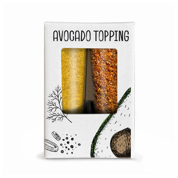 Avocado topping in a set of 2