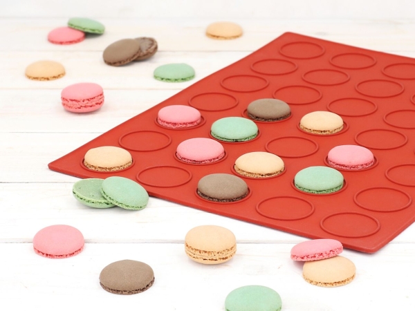 Baking mat "Macaron" made of silicone