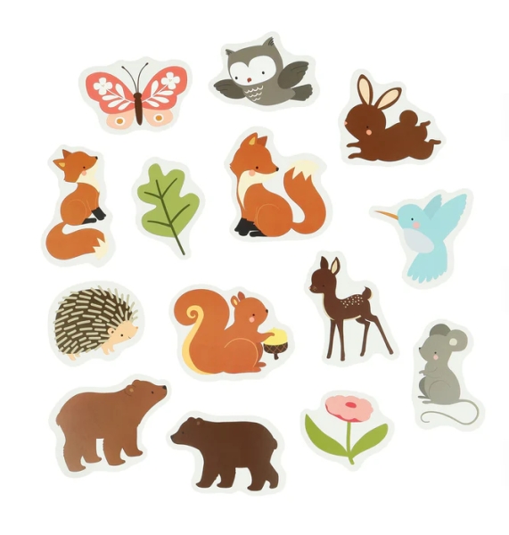 Bath foam figures "Forest Friends"