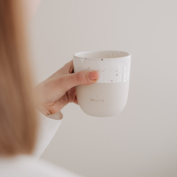 Becher "Ich lieb's" von Eulenschnitt