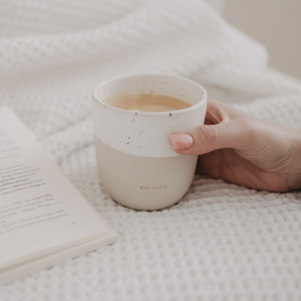 Becher "Ich lieb's" von Eulenschnitt