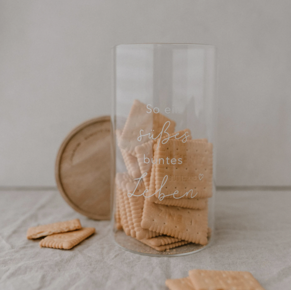 Storage jar "sweet life" by Eulenschnitt