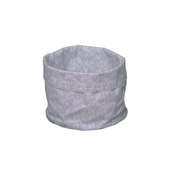 Krasilnikoff Brotbeutel & Brotkorb "Berries grey"