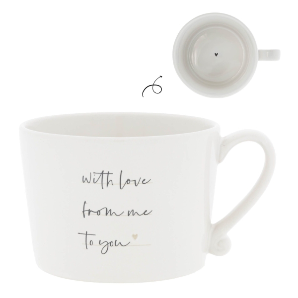 Cup, mug "From me to you" by Bastion Collection