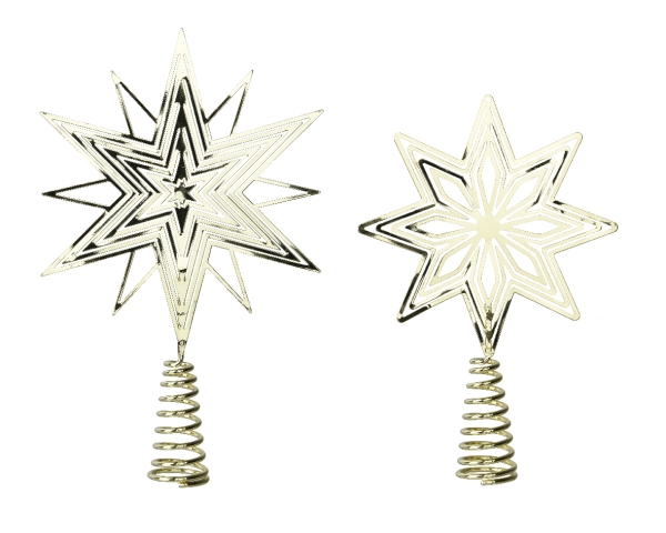 Baumspitze "Stern" gold