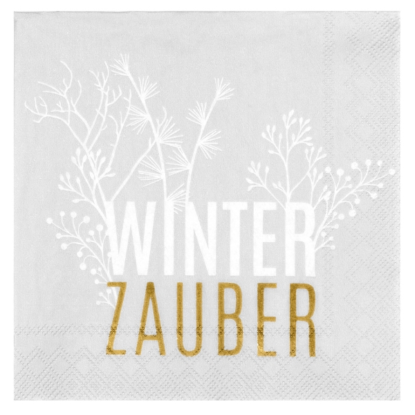 Cocktail napkin "Winter Magic" by Räder