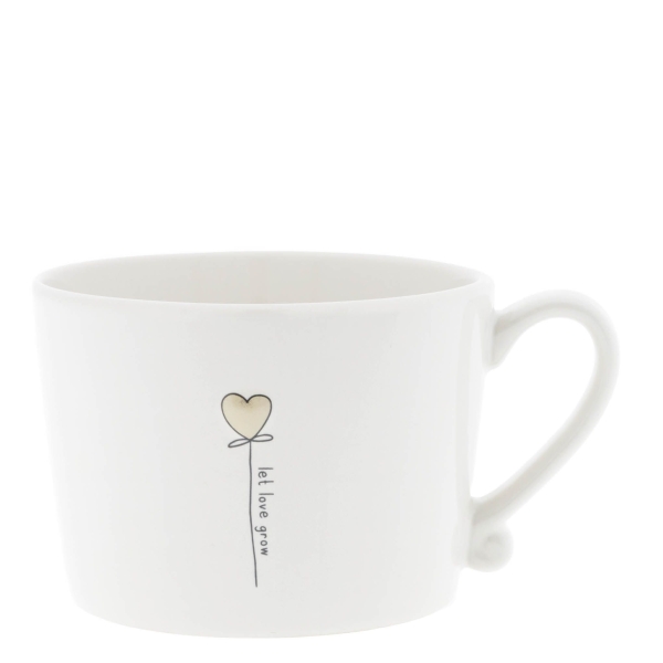 Cup, mug "Let love grow" by Bastion Collection