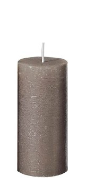 Cylinderkerze 10x19cm schlamm