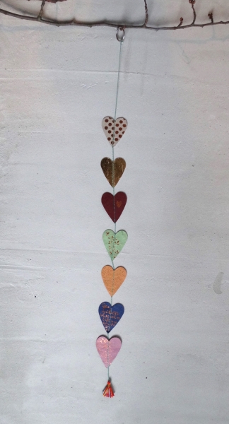 Heart necklace. Life is beautiful from Good old friends
