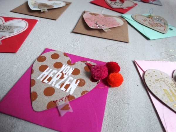 Mini Heart Card. From the heart