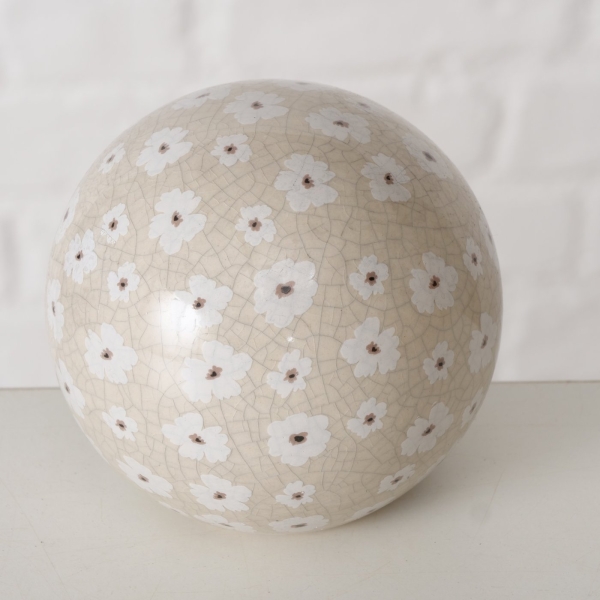 Decorative ball "Canea" made of ceramic